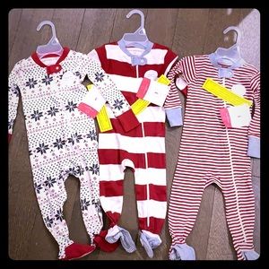 NWT Burt’s Bees Baby 12M organic cotton footies